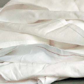 Putzlappen Polierleinen Weiss 10 KG